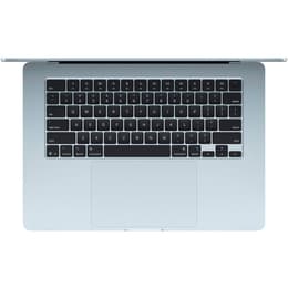 MacBook Air 15" (2025) - Apple M4 mit 10‑Core CPU und 10-core GPU - 16GB RAM - SSD 256GB - Standard-Display - QWERTY - Englisch