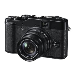 Kompakt - Fujifilm X10 - Schwarz + Fujifilm Fujinon Aspherical Lens 28-112mm f/2-2.8