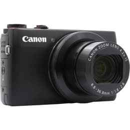 Kompakt Kamera PowerShot G7X - Schwarz + Canon Canon Zoom Lens 4.2x IS 24–100mm f/1.8–2.8 f/1.8–2.8
