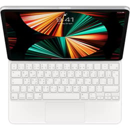 iPad Magic Keyboard 10.9"/11" (2021) - Weiß - QWERTY - Arabisch