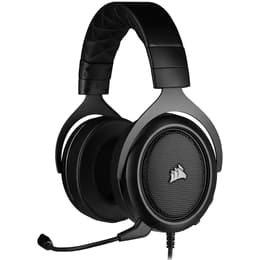 Corsair HS50 Pro Stereo Kopfhörer gaming mit kabel mit Mikrofon - Schwarz