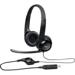 Logitech H390 Kopfhörer mit kabel mit Mikrofon - Schwarz