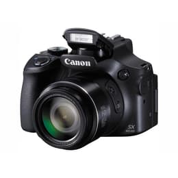 Kompakt Kamera PowerShot SX60 HS - Schwarz + Canon Zoom Lens 60x IS 21–1365mm f/3.4–6.5 f/3.4–6.5