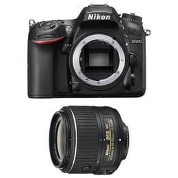 Spiegelreflexkamera D7200 - Schwarz + Nikon AF-S DX Nikkor 18-55mm f/3.5-5.6G VR II f/3.5-5.6