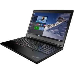 Lenovo ThinkPad P50 15" Core i7 2.7 GHz - SSD 256 GB - 16GB AZERTY - Französisch