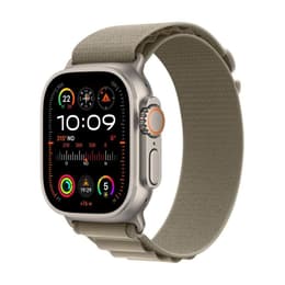 Apple Watch Ultra 2 (2023) GPS + Cellular 49 mm - Titan Titan Natur - Sport loop Gold