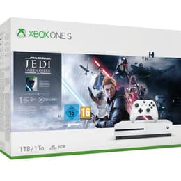 Xbox One S 1000GB - Weiß + Star Wars: Jedi Fallen Order