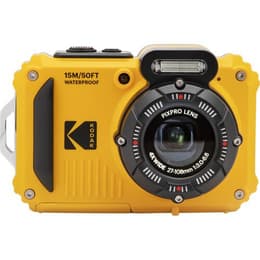 Kompakt - Kodak Pixpro WPZ2 Gelb/Schwarz + bjektivö Kodak Pixpro Lens 4x Wide 27-108mm f/3-6.6
