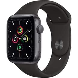 Apple Watch (Series SE) 2020 GPS 40 mm - Aluminium Space Grau - Sportarmband Schwarz