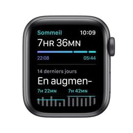 Apple Watch Series SE 1 (2020) GPS 40 mm - Aluminium Space Grau - Sportarmband Schwarz