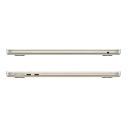 MacBook Air 13" (2022) - Apple M2 mit 8‑Core CPU und 8-core GPU - 8GB RAM - SSD 256GB - QWERTY - Englisch