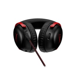 HyperX Cloud III Kopfhörer gaming mit kabel mit Mikrofon - Schwarz/Rot