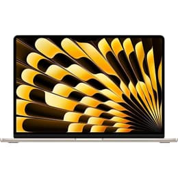 MacBook Air 15.3" (2023) - Apple M2 mit 8‑Core CPU und 10-core GPU - 8GB RAM - SSD 256GB - QWERTY - Englisch