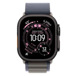 Apple Watch Ultra 2 (2024) GPS + Cellular 49 mm - Titan Schwarz - Alpine loop Blau