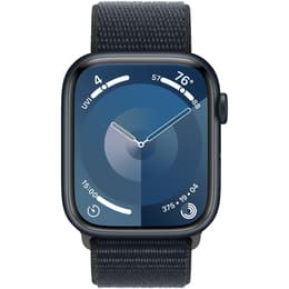 Apple Watch Series 9 (2023) GPS 41 mm - Aluminium Mitternacht - Sport loop Blau
