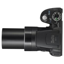 Kompakt Kamera PowerShot SX510 HS - Schwarz + Canon Canon Zoom Lens 24-720 mm f/3.4-5.8 f/3.4-5.8