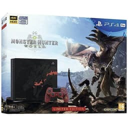 PlayStation 4 Pro 1000GB - Schwarz - Limited Edition Monster Hunter + Monster Hunter