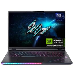 Acer Predator Helios 18 AI PH18-73 18" Core Ultra 9 5.4 GHz - SSD 1 TB - 32GB - NVIDIA GeForce RTX 5080 QWERTY - Englisch