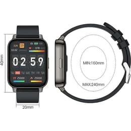 Smartwatch No Brand GPS Touch Stopwatch, Activity Tracker, with heart rate monitor, sleep monitor -