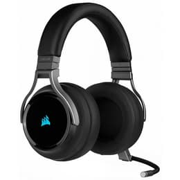 Corsair Virtuoso RGB Kopfhörer Noise cancelling gaming verdrahtet + kabellos mit Mikrofon - Schwarz