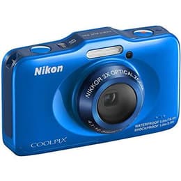 Kompakt Kamera Coolpix S31 - Blau + Coolpix Coolpix 3x 29-87mm f/3.3-5.9 f/3.3-5.9
