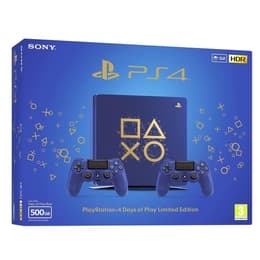PlayStation 4 Slim 500GB - Blau - Limited Edition Days of Play Blue Days of Play Blue