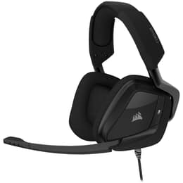 Corsair VOID ELITE SURROUND Kopfhörer Noise cancelling gaming verdrahtet mit Mikrofon - Schwarz