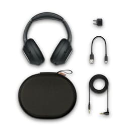 Sony WH-1000XM3 Kopfhörer Noise cancelling verdrahtet + kabellos mit Mikrofon - Schwarz