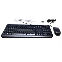 Microsoft Tastatur AZERTY Französisch 600 + Mouse