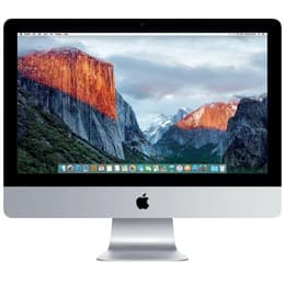 iMac 21" (2017) Core i5-7360U Intel Iris Plus Graphics 640 - 256 GB SSD - 16 GB AZERTY - Französisch Standardglas