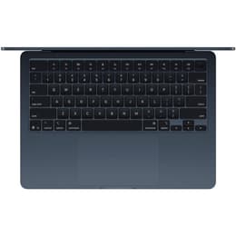 MacBook Air 13" (2025) - Apple M4 mit 10‑Core CPU und 10-core GPU - 16GB RAM - SSD 256GB - Standard-Display - AZERTY - Französisch