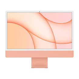 iMac 24" (2021) Apple M1 mit 8‑Core CPU 8-core GPU - 512 GB SSD - 8 GB QWERTY - Englisch Standardglas