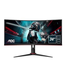 Bildschirm 34" LED UW-QHD Aoc CU34G2/BK