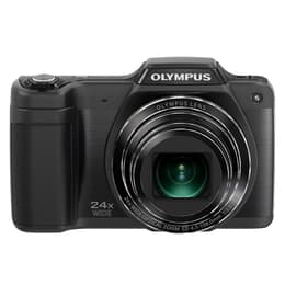 Kompakt Kamera SZ-15 - Schwarz + Olympus 24X Wide Optical Zoom 23–483mm f/2.8–5.9 f/2.8–5.9