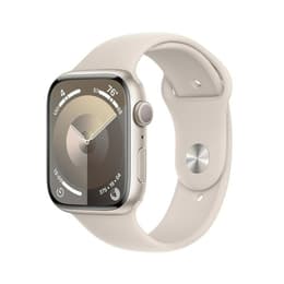 Apple Watch () 2023 GPS 45 mm - Aluminium Polarstern - Sportarmband Polarstern