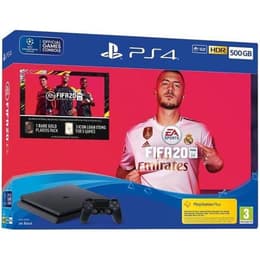 PlayStation 4 Slim 500GB - Schwarz + FIFA 20