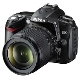 Spiegelreflexkamera D90 - Schwarz + Nikon Nikon Nikkor 18-70 mm f/3.5-4.5G DX ED f/3.5-4.5G