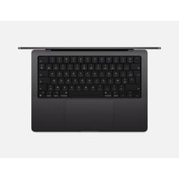 MacBook Pro 14" (2024) - Apple M4 mit 10‑Core CPU und 10-core GPU - 24GB RAM - SSD 1000GB - Standard-Display - AZERTY - Französisch