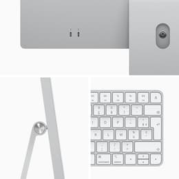 iMac 24" (2021) Apple M1 mit 8‑Core CPU 8-core GPU - 256 GB SSD - 8 GB QWERTY - Schwedisch Standardglas