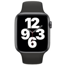 Apple Watch Series SE 1 (2020) GPS 44 mm - Aluminium Space Grau - Sportarmband Schwarz