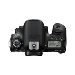 Reflex - Canon EOS 77D Ohne Objektiv - Schwarz