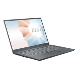 MSI Modern 15 A10M 15" Core i3 2.1 GHz - SSD 512 GB - 8GB AZERTY - Französisch