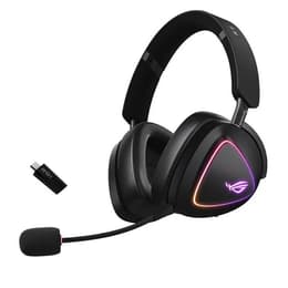 Asus ROG Delta II Kopfhörer Noise cancelling gaming verdrahtet + kabellos mit Mikrofon - Schwarz