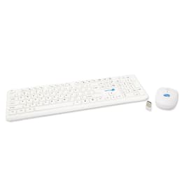 Simpletek Tastatur QWERTY Wireless Greek Mouse and Keyboard