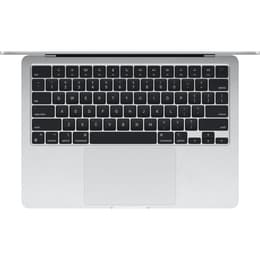 MacBook Air 13" (2024) - Apple M3 mit 8‑Core CPU und 8-core GPU - 8GB RAM - SSD 256GB - Standard-Display - QWERTY - Englisch