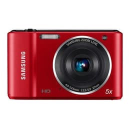 Kompakt Kamera ES90 - Rot + Samsung Samsung Zoom Lens 5x 4,9-24,5mm f/3,5-5,9 f/3.5-5.9