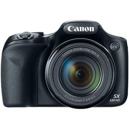 Reflex - Canon PowerShot SX530 HS - Schwarz + Canon f4.3 215-mm-Objektiv