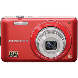 Kompakt Kamera D700 - Rot + Olympus 4x Wide Optical Zoom 4.8-19.2mm f/2.9-6.5 f/2.9-6.5