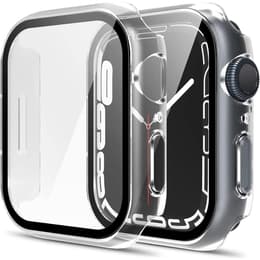 Hülle Apple Watch Series 8 - 41 mm - Kunststoff - Transparent