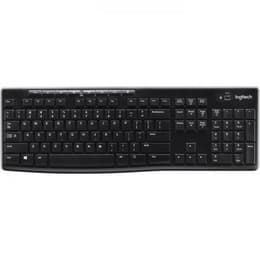 Logitech Tastatur AZERTY Belgisch Wireless mit Hintergrundbeleuchtung K270